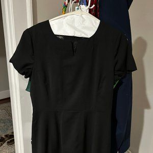 Brooks Brothers Black Wool Suit Dress. Size 8.